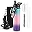 RAYMYLO Insulated Water Bottle 24oz, Triple Wall Vacuum Stainless Steel (Cold for 48 Hrs, Hot for 24Hrs), Leak Proof & Non-BPA, 24oz Hydro Water Flask with Paracord Handle & Straw Spout Lids