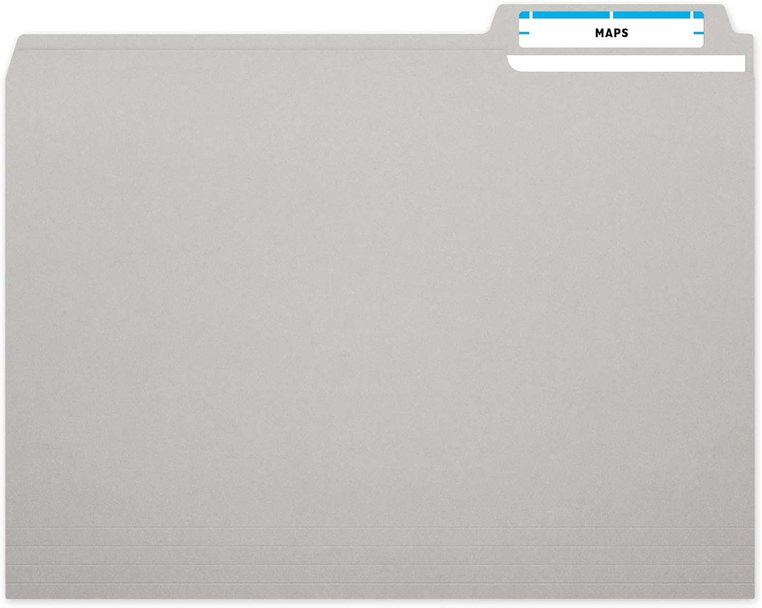 MACO Light Blue File Folder Labels, 9/16 x 3-7/16 Inches, 248 Per Box (FF-L4) : Everything Else