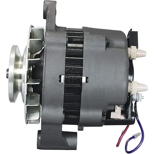 New Alternator SAEJ1171 Compatible With 1981-95 Mercruiser 5.0 305 5.7 350 7.4 454 8.2 502 MIE Gen V 12449 19685 817119 817119-1 817119A1 817119A4 98555