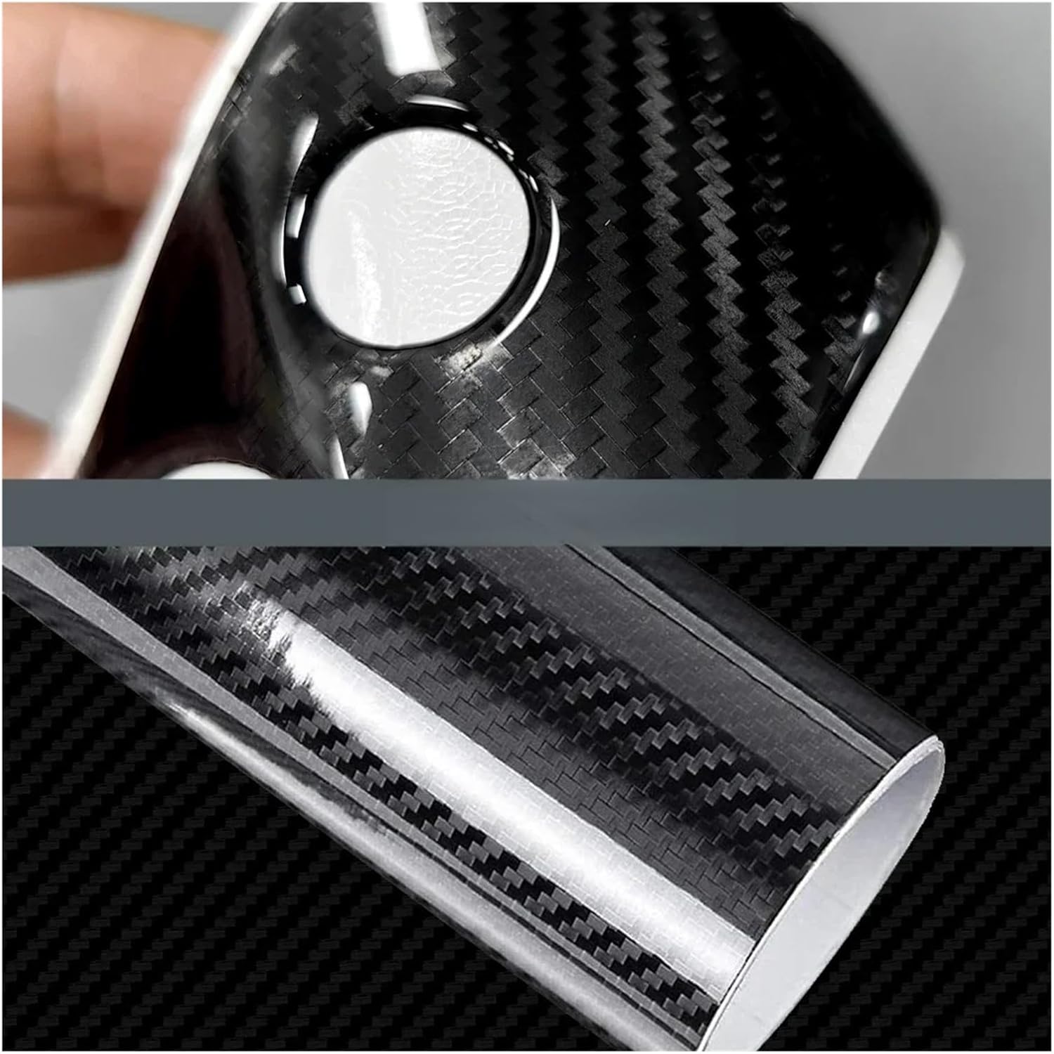 Motorcycle Tank Sticker Transparent Motorcycle Tank Fuel Cap Protection Sticker for H&ON&DA CBR650F/CB500/CB1100 Models from 2014 (5 Holes)