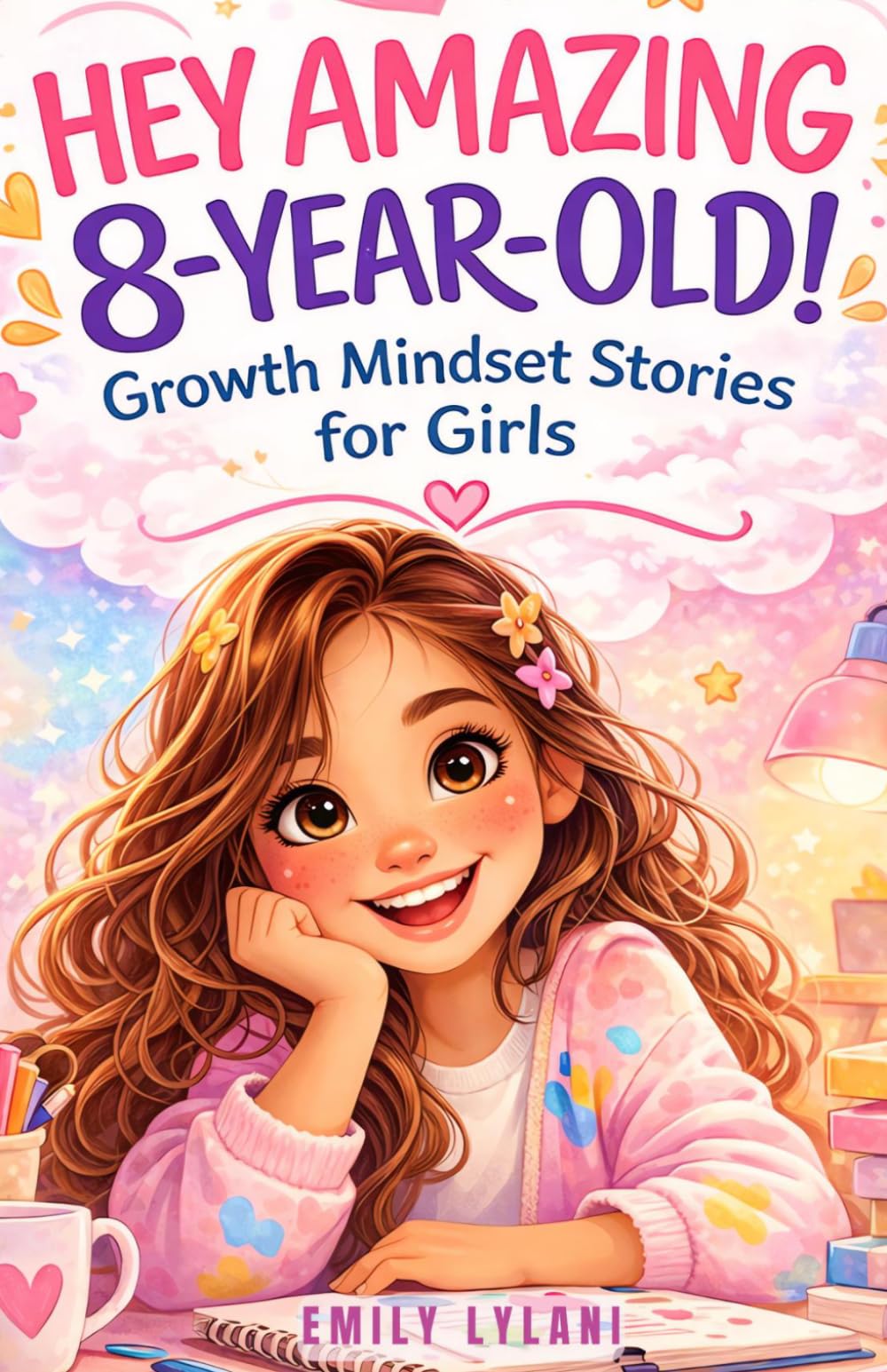 Hey Amazing 8-Year-Old! Growth Mindset Stories for Girls: 15 Inspiring Tales to Build Confidence, Self-Esteem, and Resilience