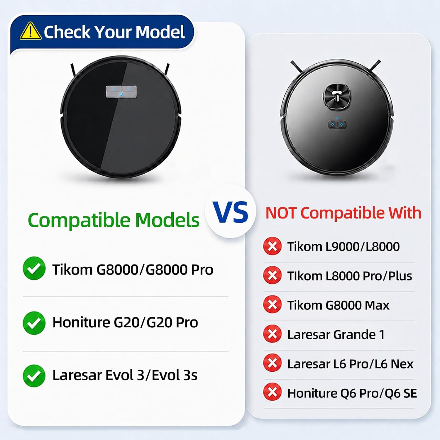 Replacement Parts Compatible with Tikom G8000 G8000 Pro, Honiture G20