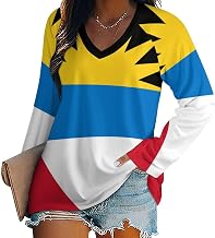 Women's Fall Relaxed Fit Tops Casual Long Sleeve Blouse Stretch T Shirt Comfort Sweatshirt