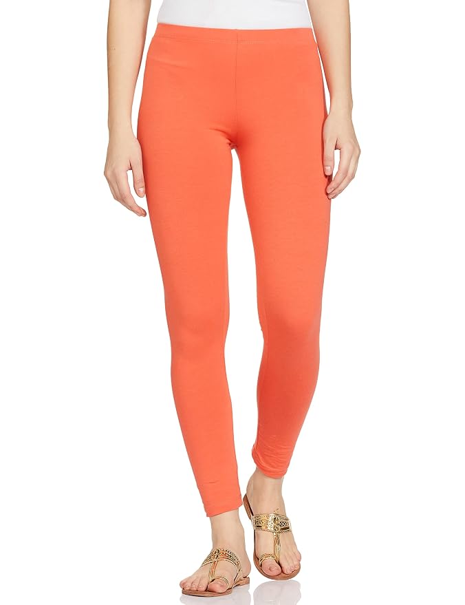 Elleven Women's Skinny Tight (21CRE60163-603601_Orange_XL)