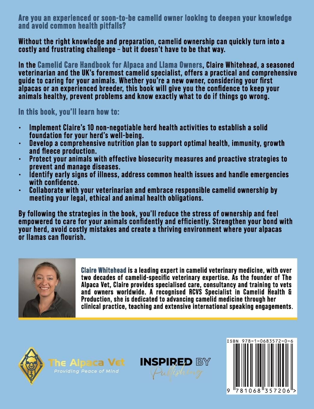 The Camelid Care Handbook for Alpaca & Llama Owners: Foundations of Care (Volume 1)