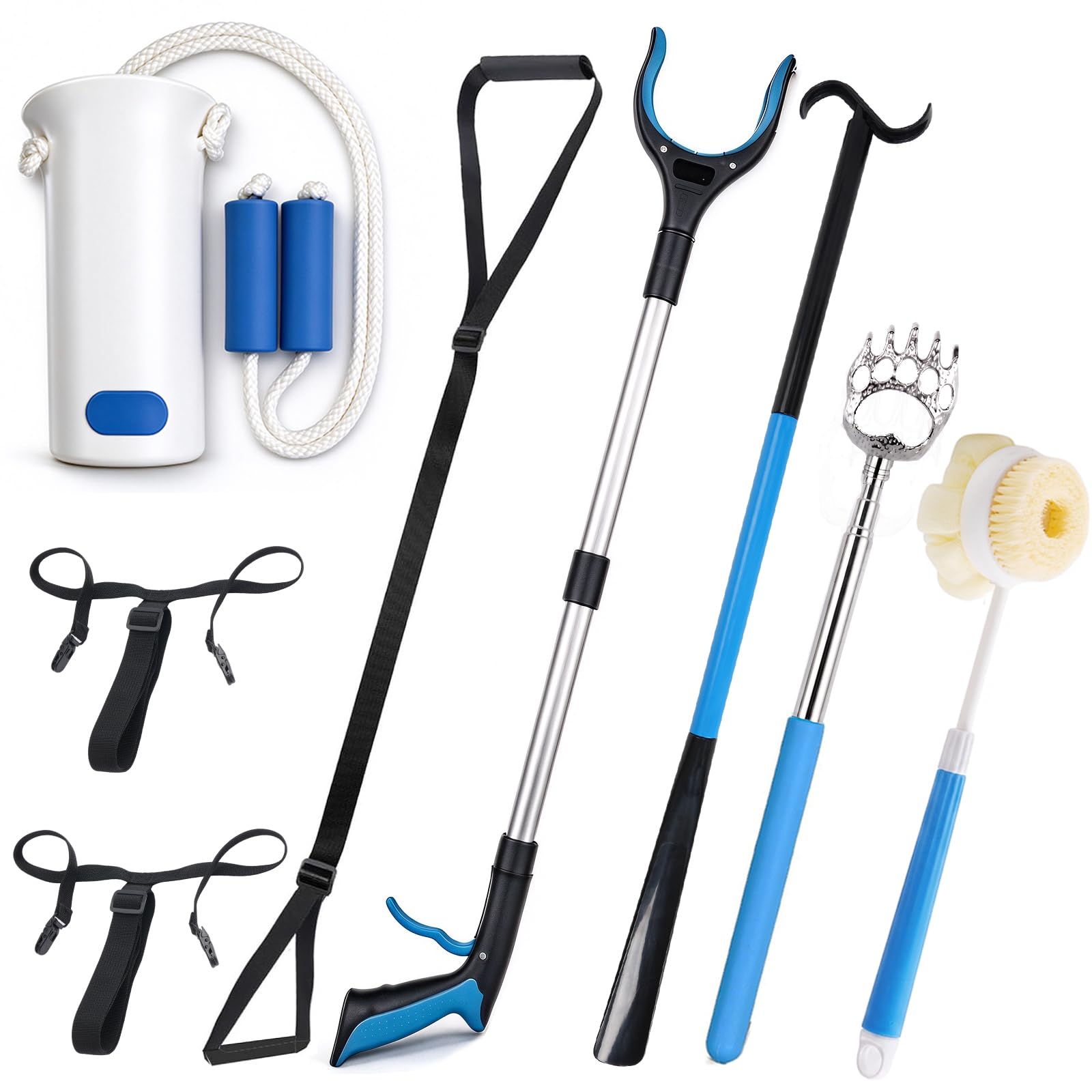 8PC Hip Kit Post Surgery Hip Replacement Kit After Surgery for Recovery Aids