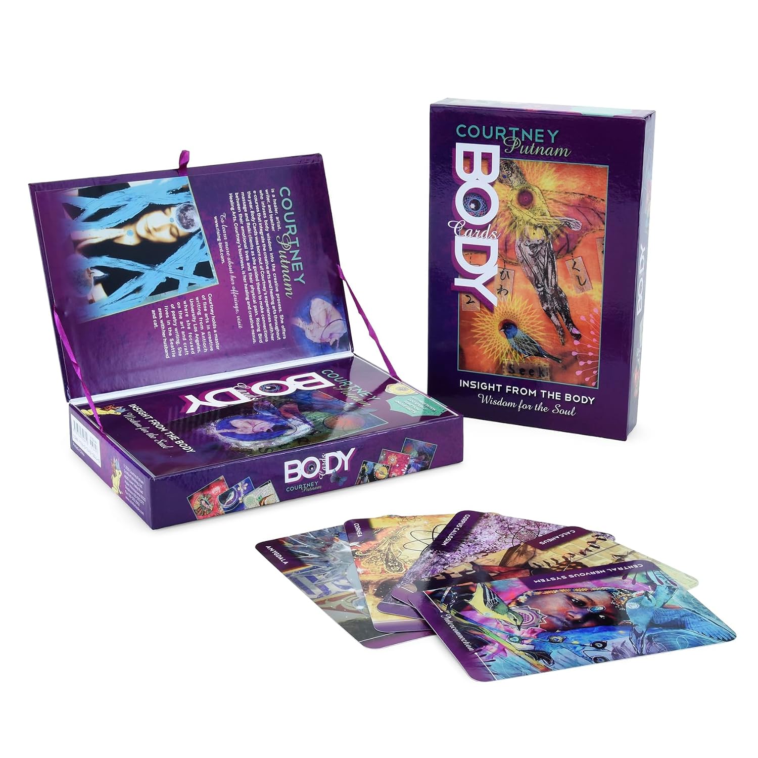 Body Cards: Insight from the Body, Wisdom for the Soul (Oracle Kit Box Set with 35 Cards and Guide Book)