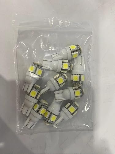 Miniatura 9 de AICEL Bombilla LED para automóvil, bombilla LED T10 5SMD 5050 chips, bombillas de repuesto para interior de automóvil, sin errores, súper brillante