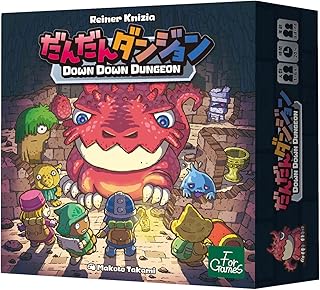 だんだんダンジョン (1-6人用 20分 8才以上向け) ボードゲーム