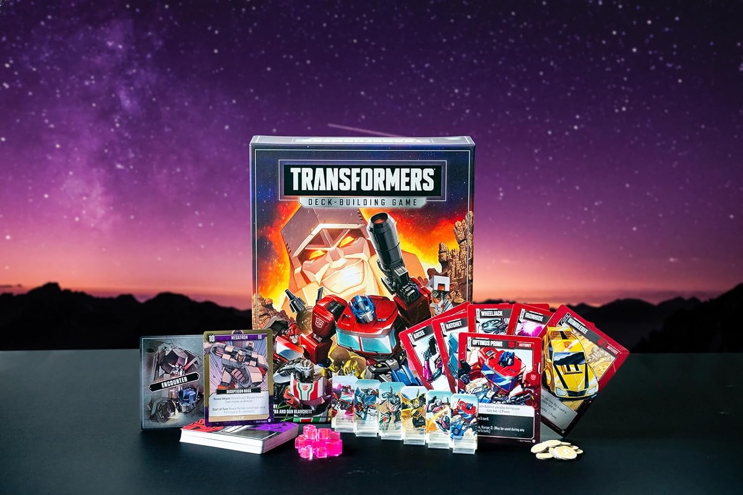 Renegade Game Studios Transformers Deck-Building Game for 1-5 Players, Ages 13+, 45-90 min Strategy Board Game