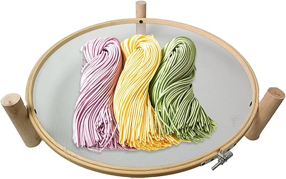Mesh Dryer Wooden Rack,Mesh Wood Drying Rack | Practical Pasta Drying Net Kitchen Supplies For Making Ravioli Lasagna Spaghetti Zcsxk