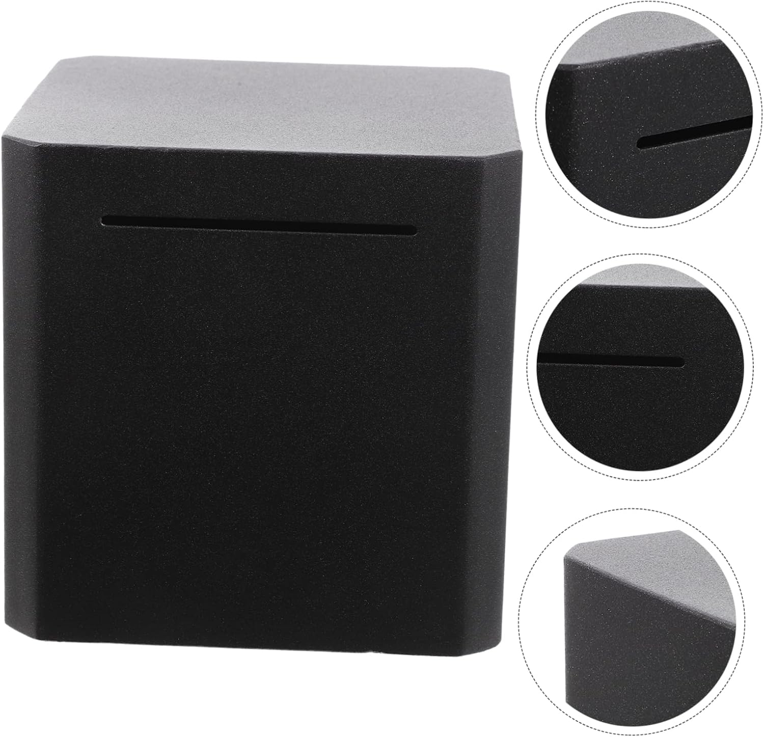 Unopenable Piggy Bank for Boys and Girls and Adults Money Saving Box for Cash Tips and Storage Develop Savings Habits and Teach Financial Responsibility
