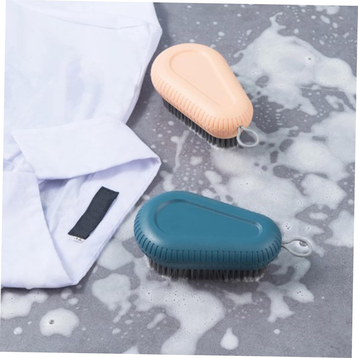 Outanaya Multi-Purpose Cleaning Brush 4pcs Shoes Brush for Household Clothes and Shoe Care Random Color