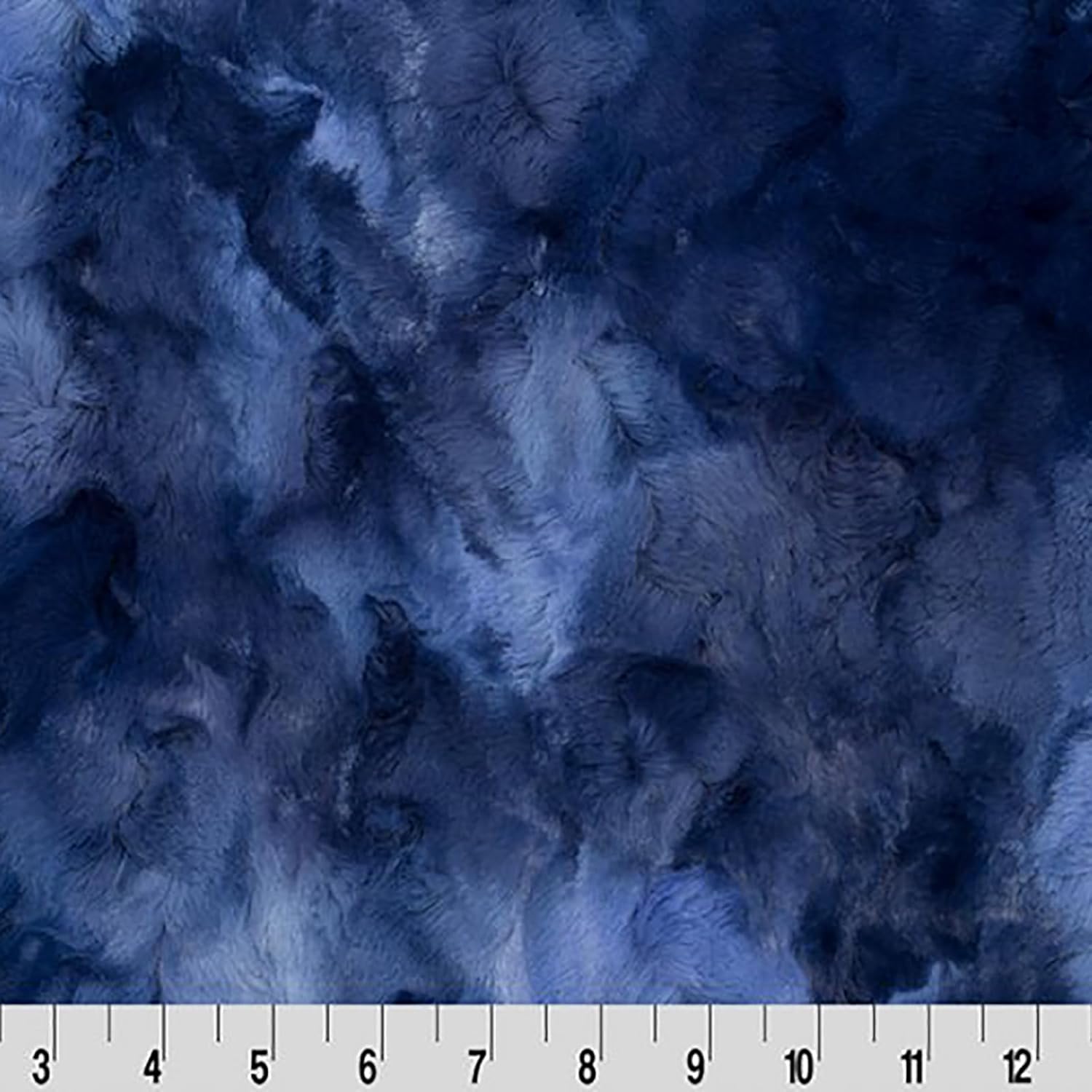 Shannon Fabrics Luxe Cuddle Galaxy 60" Minky Fabric by The Yard (Sapphire)
