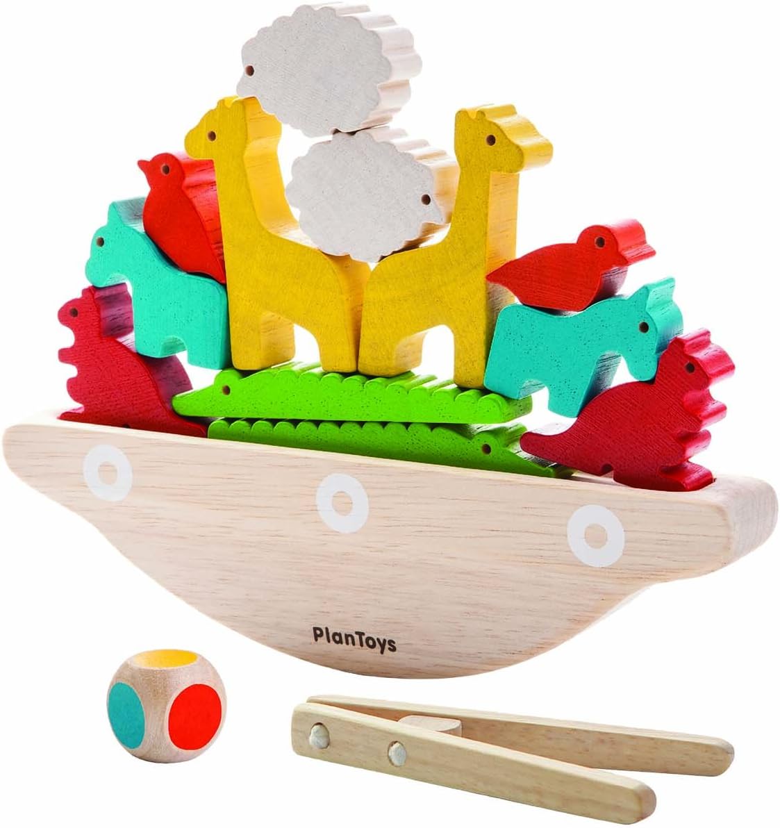 Plan Toys Balancing Boat Amazon.co.uk Toys & Games