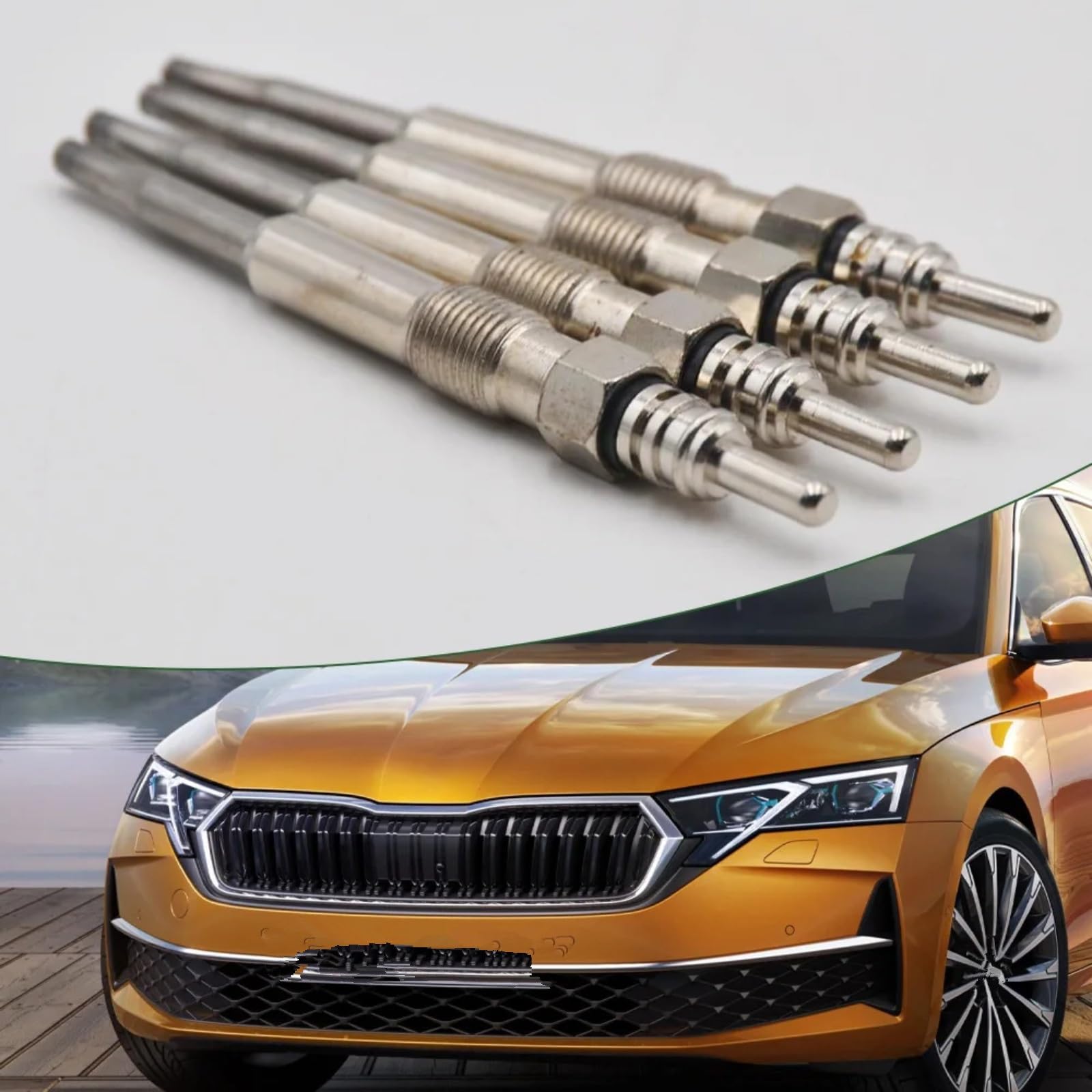Compatibile Con Skoda Per Octavia 2004-2010 GP60706 1ZGP607 11V Candelette Per Avviamento A Freddo Per Riscaldatore Diesel Accessori Per Avviamento Rapido