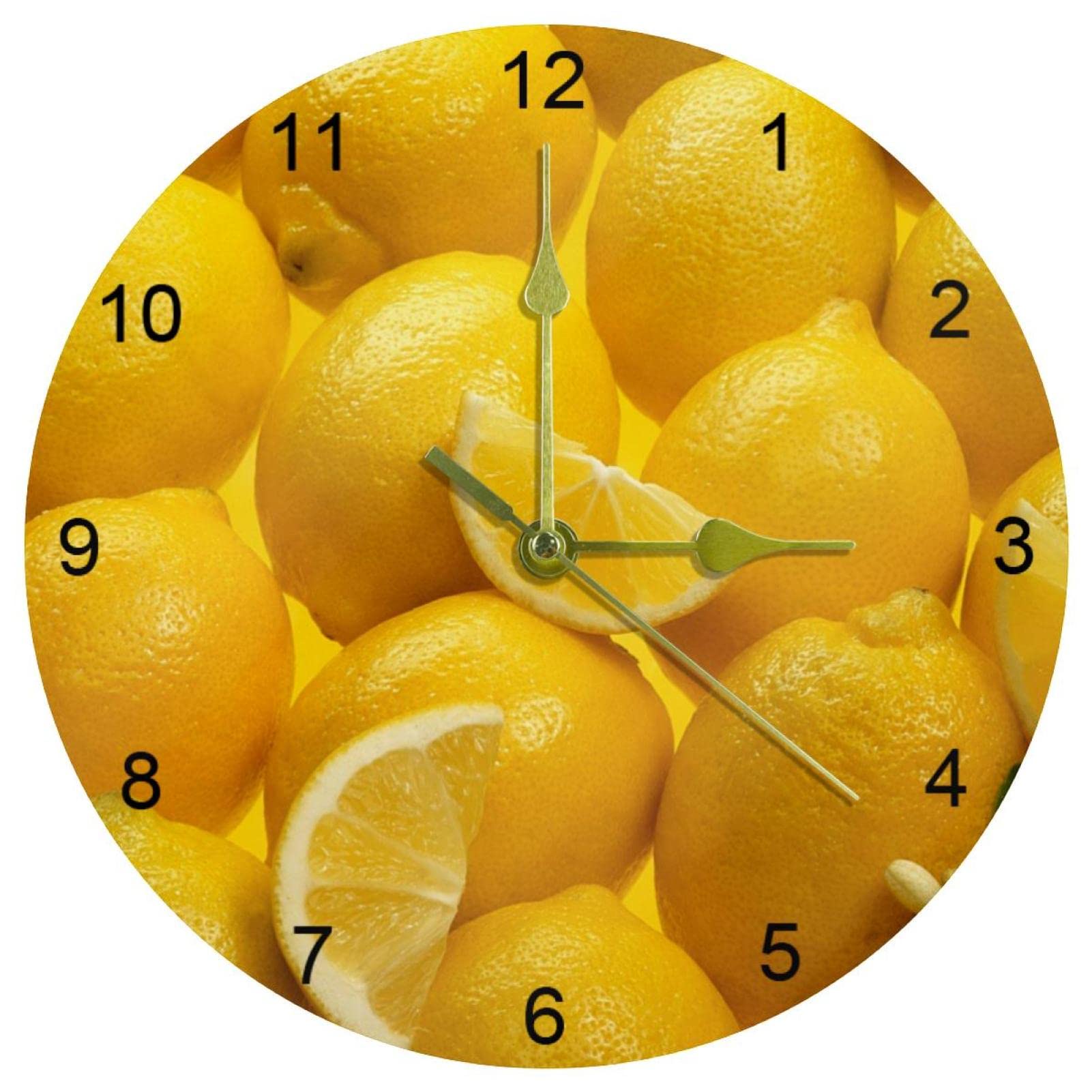 Horloge murale à quartz silencieuse pour stopper le tic-tac nocturne