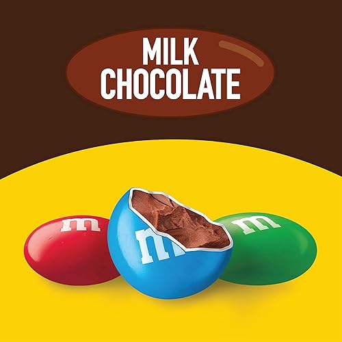 Miniatura 2 de M&M's - Caramelos de chocolate con leche, paquete a granel de 3 libras