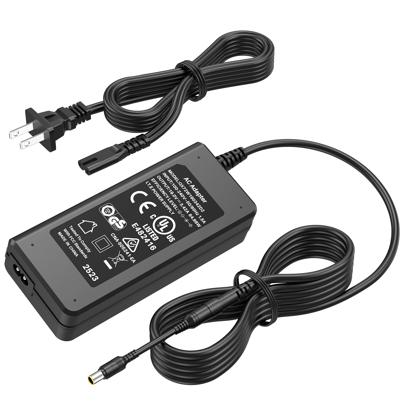 Jackery DC-DC Charger 接続ケーブル付き Amazon.com: 65W for Jackery Portable Power Station Charger Power
