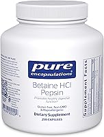 Vista 1 de Pure Encapsulations Betaine HCl Pepsin - Digestive Enzymes Supplement for Digestion Aid & Support, Stomach Acid & Nutrient Absorption* - with