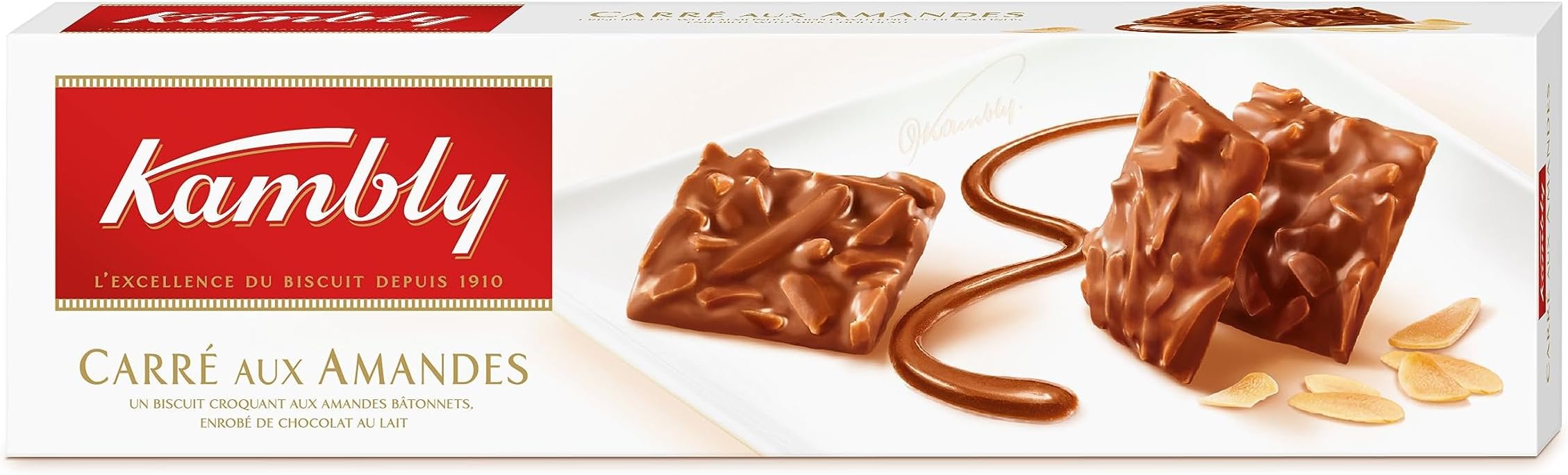 Tirrito Kambly Carre Aux Amandes, 80 gm
