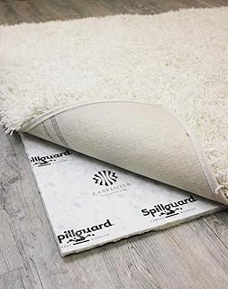 Spillguard Custom Cut Rug Pad – Made to Order, 1/2" Thickness, Waterproof & Pet-Friendly Non-Slip Carpet Padding | Premium Cushioned Rug Pad for Hardwood & Hard Floors