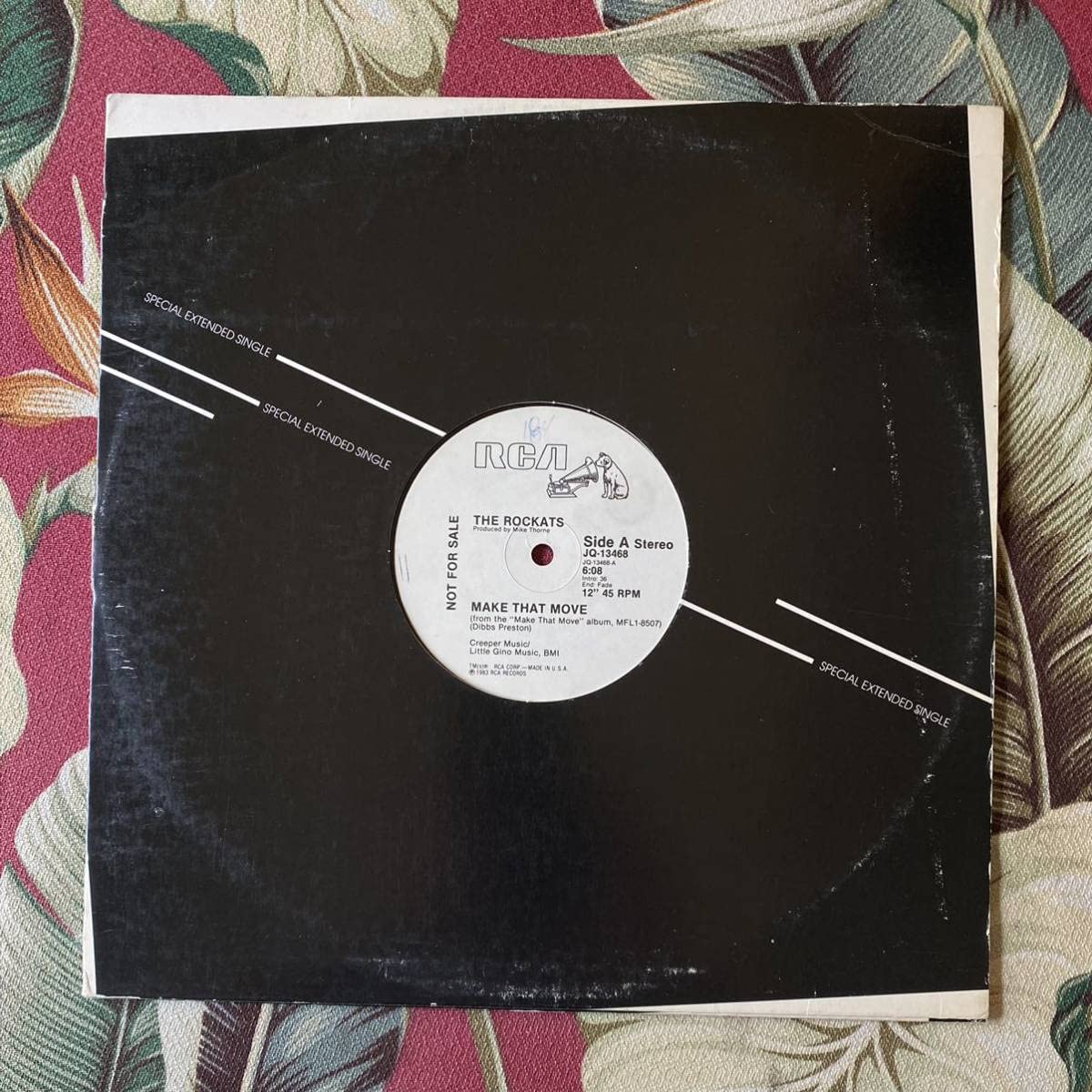 Amazon.co.jp: THE ROCKATS Promo (Remix) 12inch MAKE THAT MOVE