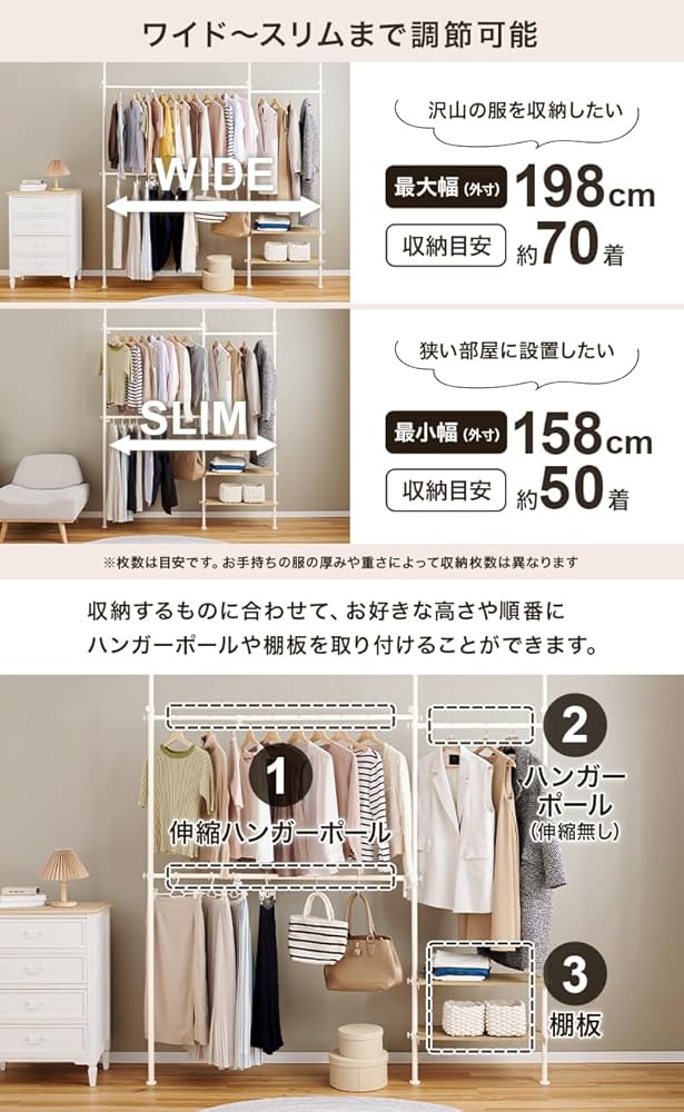 Koh HAY ホワイト X型ハンガーラック 直接受取 Koh HAY ホワイト X型