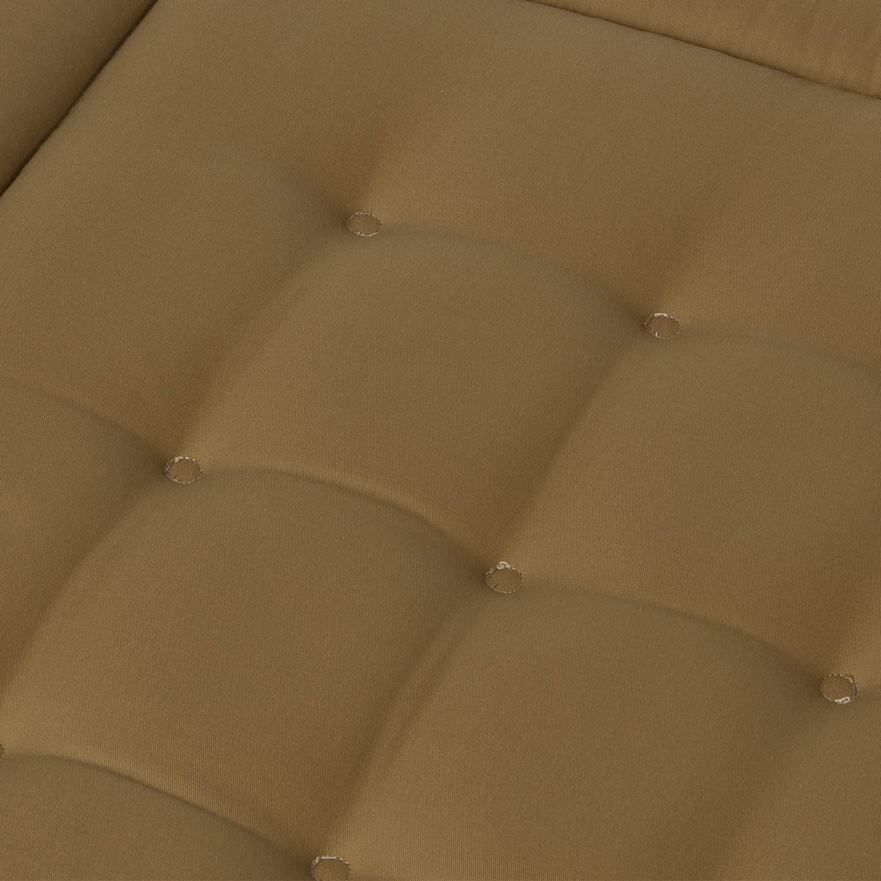 Wallace & Jones | Wendedecke pflegeleicht waschbar bis 95°C - gepolsterte Indoor/Outdoor Liegedecke für Hunde | XL - 130 x 90 cm - Beige/Braun