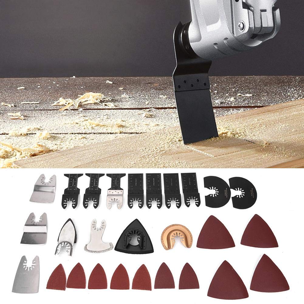 Kit lame per oscillante, kit di accessori multiutensile 70 pezzi per legno e metallo, lame per Accessori professionali sostituibili