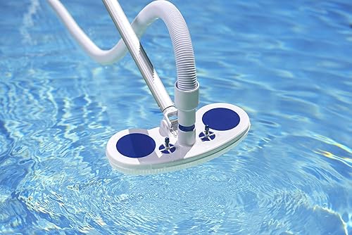 Miniatura 6 de Poolmaster Manguera de aspiradora de piscina resistente en el suelo (1-12 pulgadas x 35 pies) y válvula de alivio de aire Poolmaster con forro de