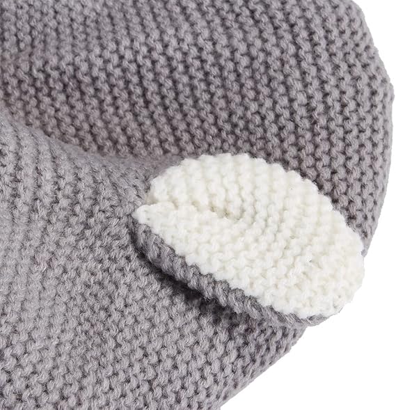 PetPhindU Plush Winter Dog Hat Hat Winter Warm Hat Knitting Wool Autumn Windproof Dog Hat for Large Dogs Collar Rabbit Ears