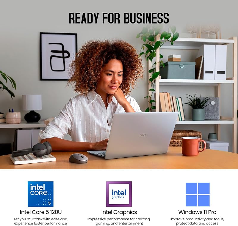 Dell 2026 16 Elitebook Touchscreen Laptop Computer, 16" FHD+ Touch Screen Business Laptop, Intel Core 5 (>i7-1355U, 10-cores), 32GB DDR5 2TB SSD, Windows 11 Pro|Backlit Keyboard|10-Key|Wi-Fi 6E image 3