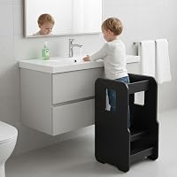 ComfortCove Montessori tanulótorony 1 éves kortól, 3 szintű magasságállítható lépcsőzetes szék 6