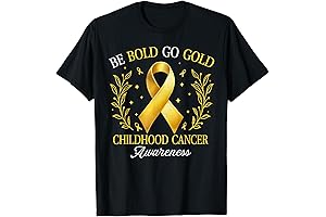 Childhood Be Bold Go Gold Childhood Cancer Awareness T-Shirt