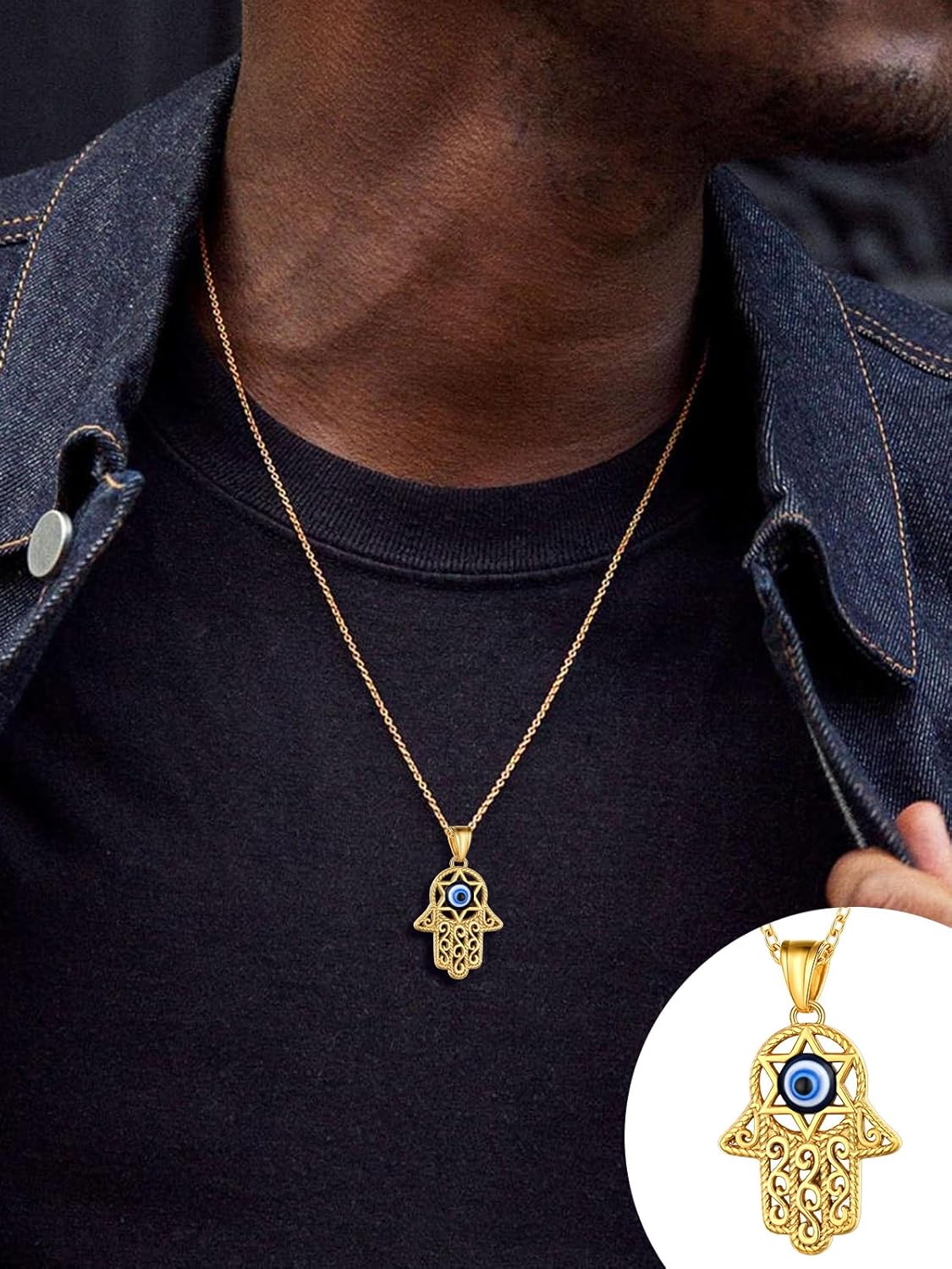 Vecchio Amuleto Di Hamsa O Mano Di Fatima Fotografia Stock - Immagine Di Monili, Palma: 123456360 - Foto 3