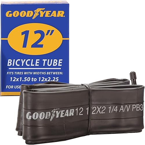 Miniatura 15 de Tubo de Bicicleta Goodyear con Goma de Butilo - Tubos de Bicicleta Confiables para Ciclismo Premium