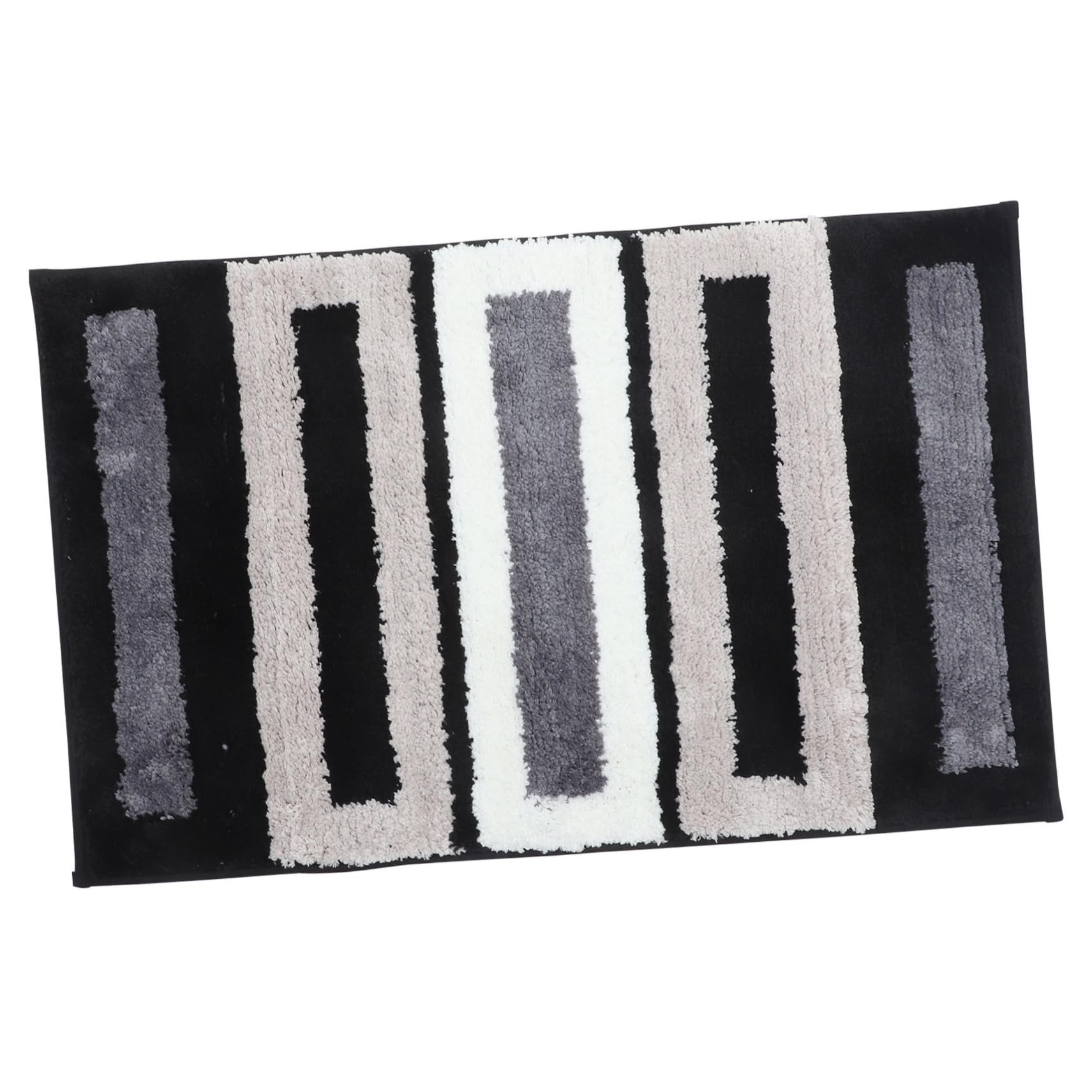 Petit tapis de salle de bain bleu Alipis pour dôme doux