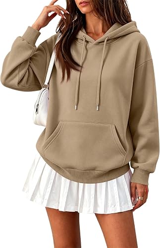 GQN Ropa De Invierno Para Mujer Fleece Oversized Hooded Long