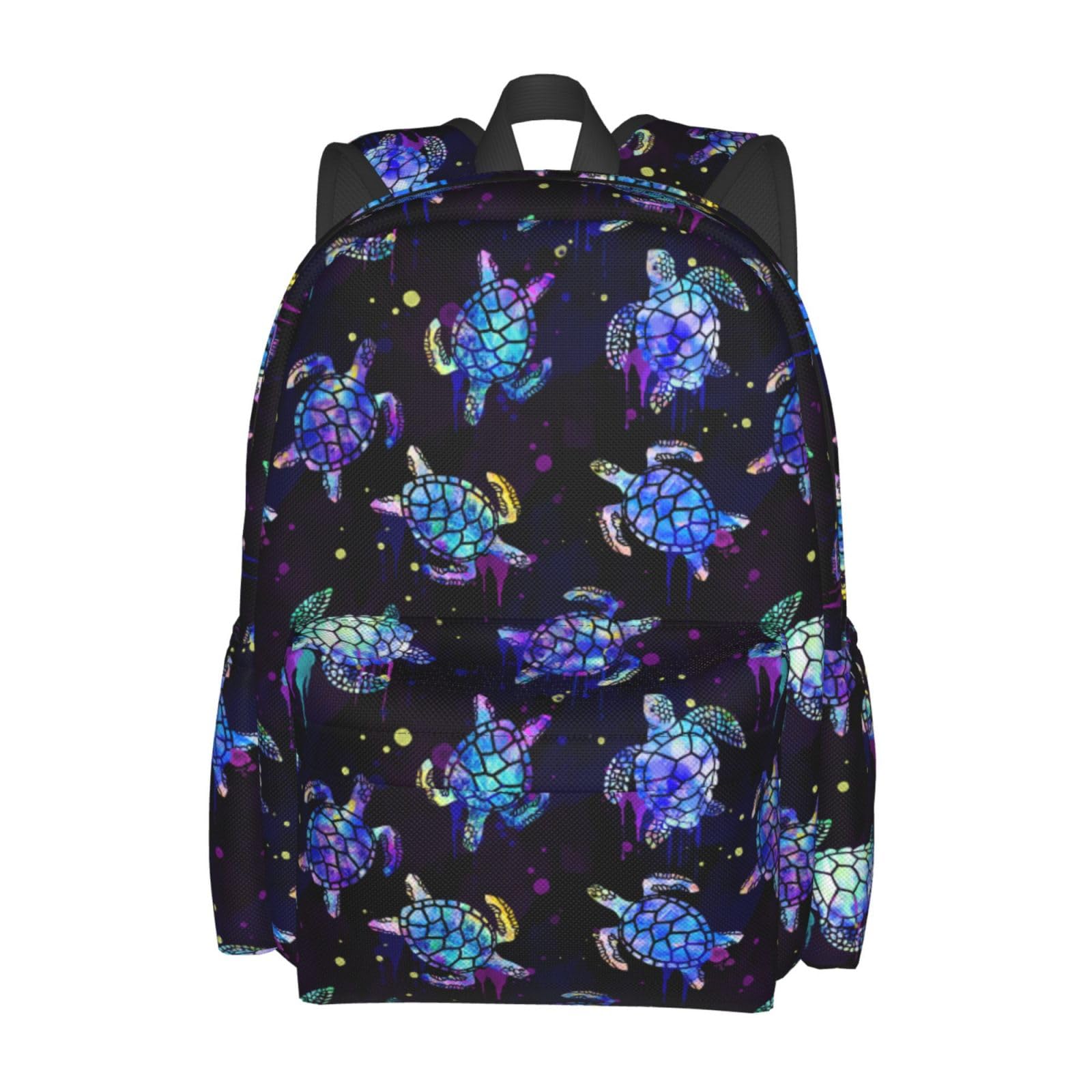 Nmbvcxz Sea Turtles Backpack for Women 16.9 inch Travel Casual Laptop Backpack Lightweight Waterproof Hiking Daypack
