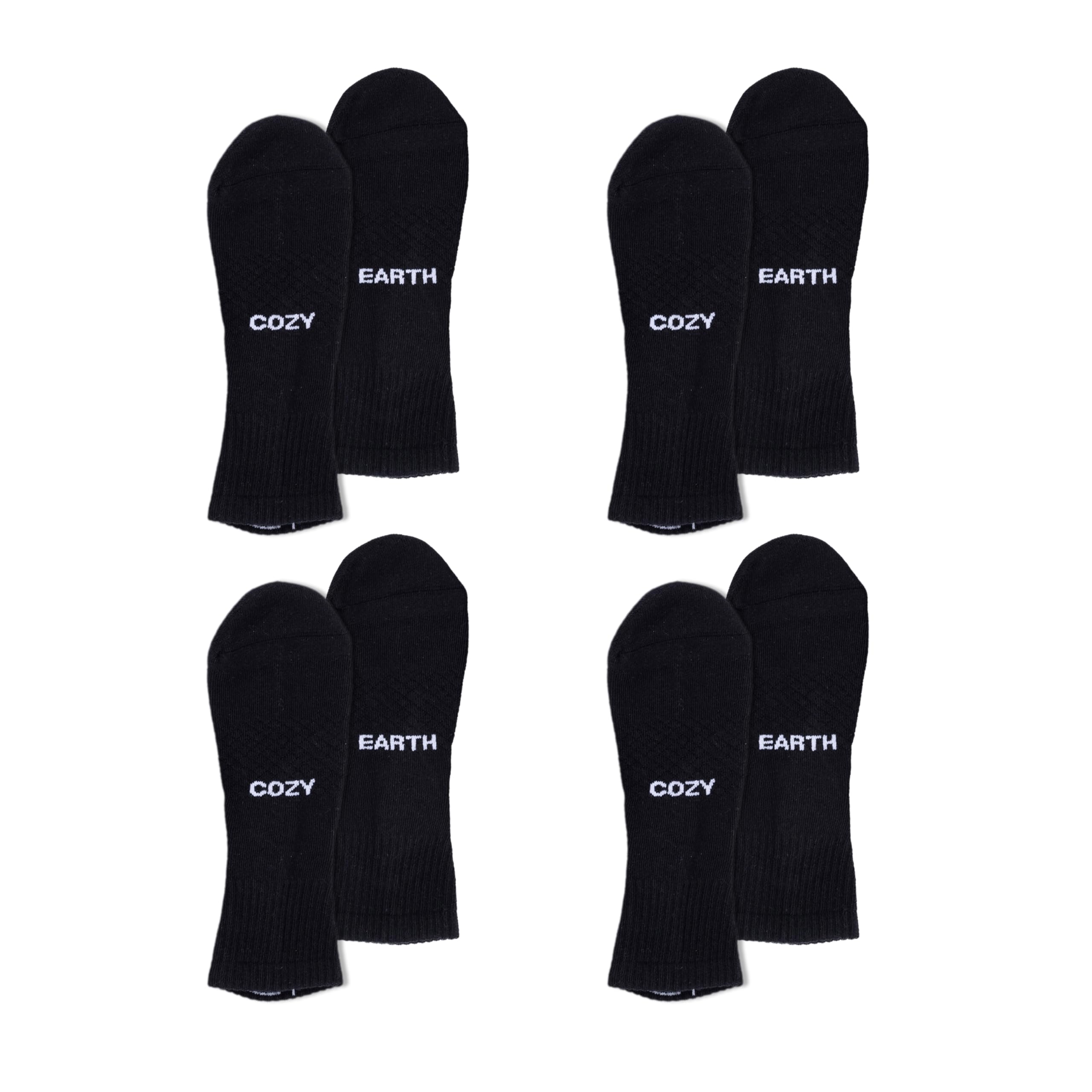 Cozy Earth Essential Quarter Socks for Women and Men