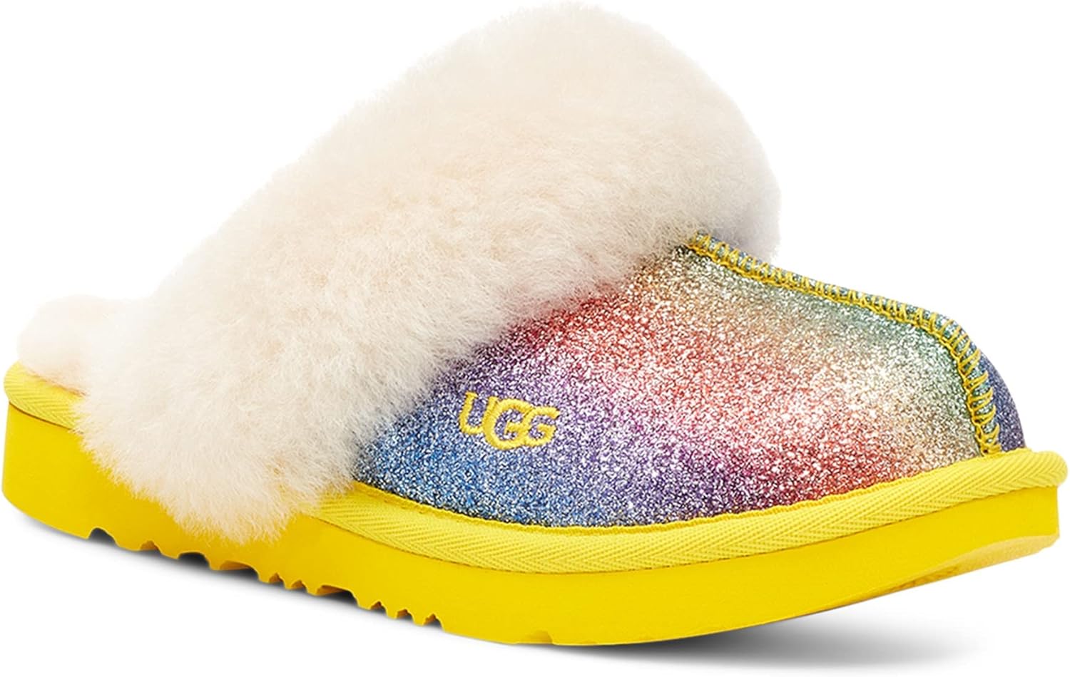  | UGG Unisex-Child K Cozy Ii Glitter Slipper | Slippers