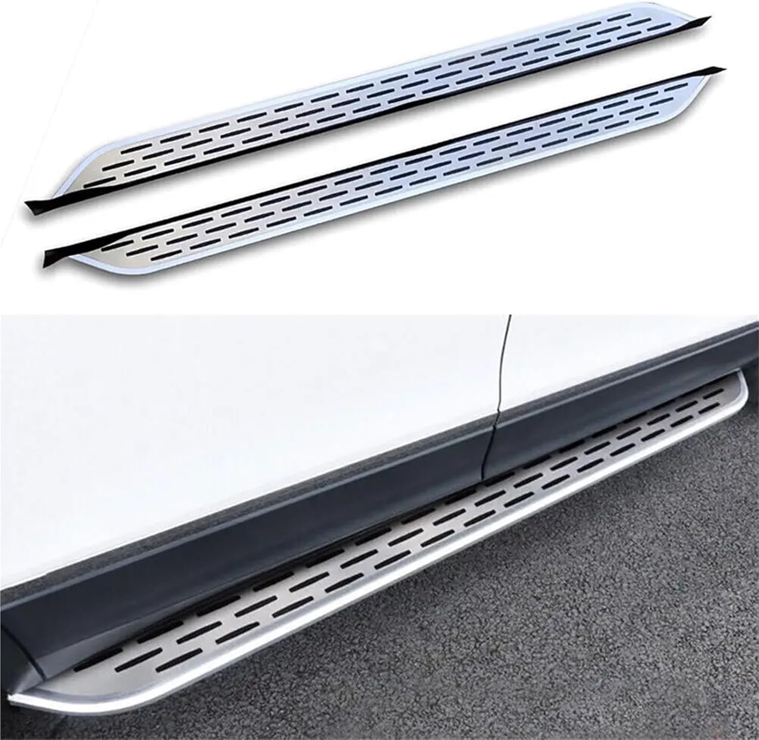 2Pcs Compatible with Ford Escape 2020-2023 Fixed Side Step Running Board Bar
