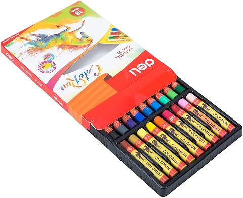 Deli Karton Kutu Pastel Boya 18'li ColoRun