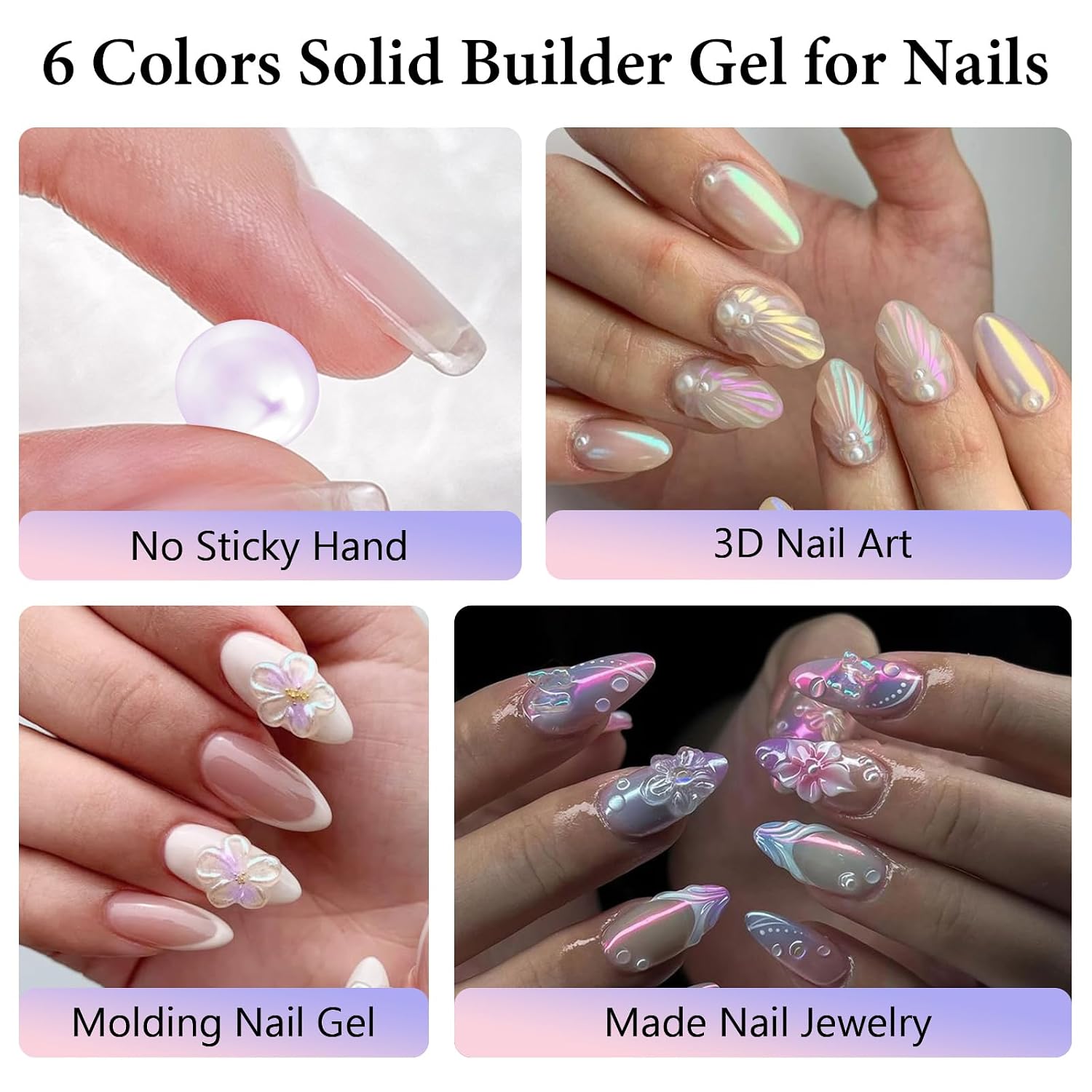 EBANKU Solid Builder Gel Kit