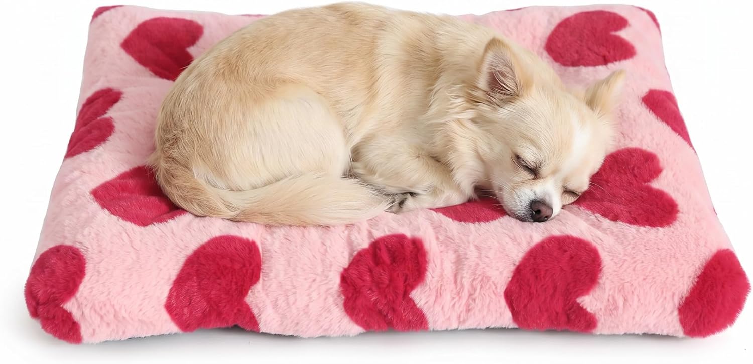 30 inch Dog Crate Bed for Kennel or Cage with Anti-Slip Bottom Ease Pet Anxiety & Provides The Perfect Sleep,Green Checks
