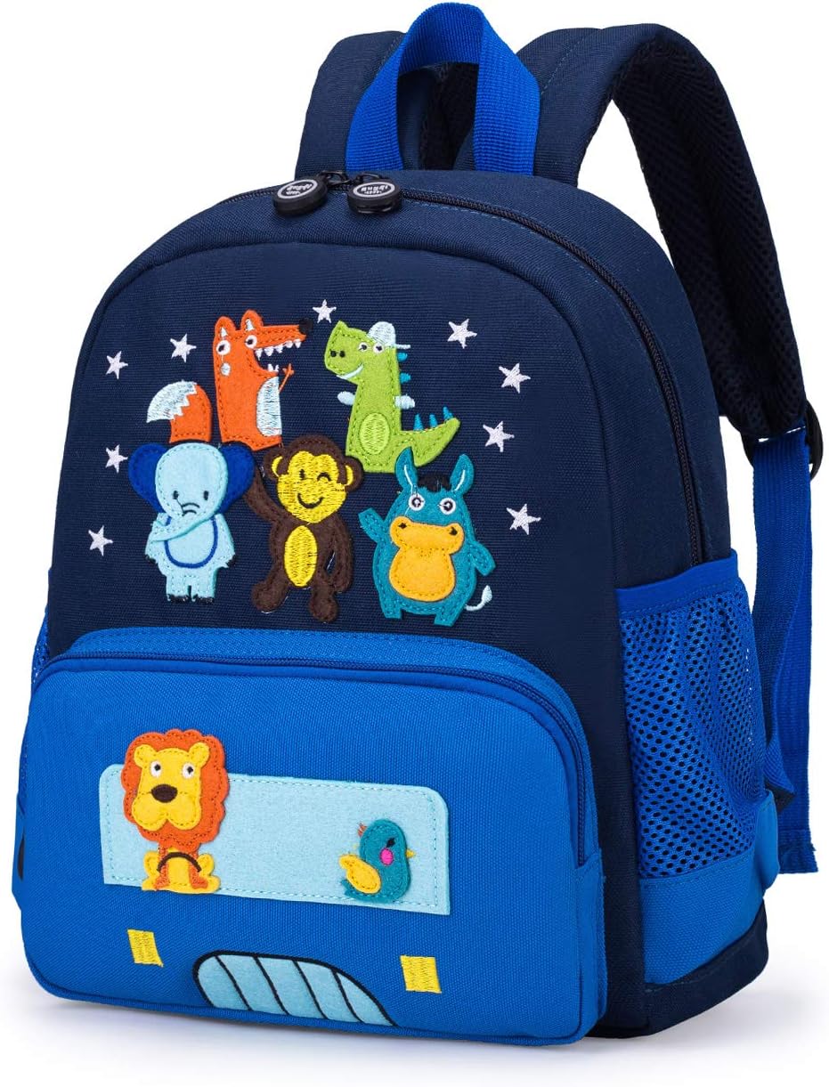 willikiva Cute Zoo Little 3d Backpack Kids Backpack for