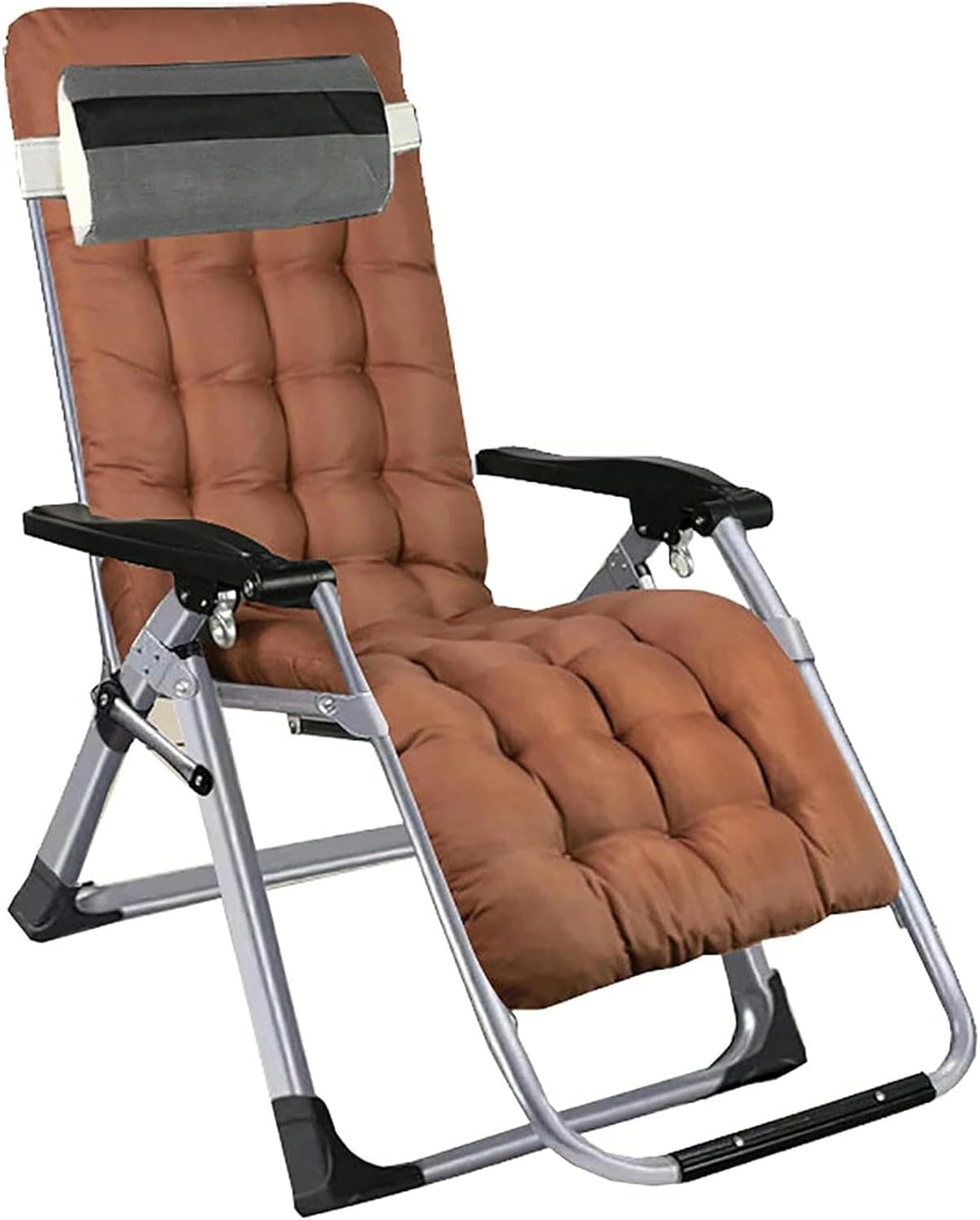 Zero Gravity Lounge Chair, Zero Gravity Outdoor Chair Folding Reclining Garden Chairs Beach Lounge Chair for Yard and Patio,D Lounge Chair Present