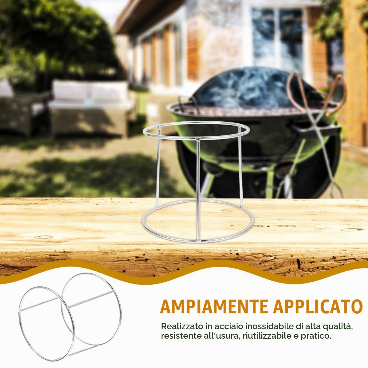 iplusmile Supporto Per Pizza Acciaio Inossidabile Porta Pizze Per Ristoranti e Uso Quotidiano Accessorio Da Catering Per Buffet e Feste Struttura Resistente e Facile Da Usare Compatibile Con