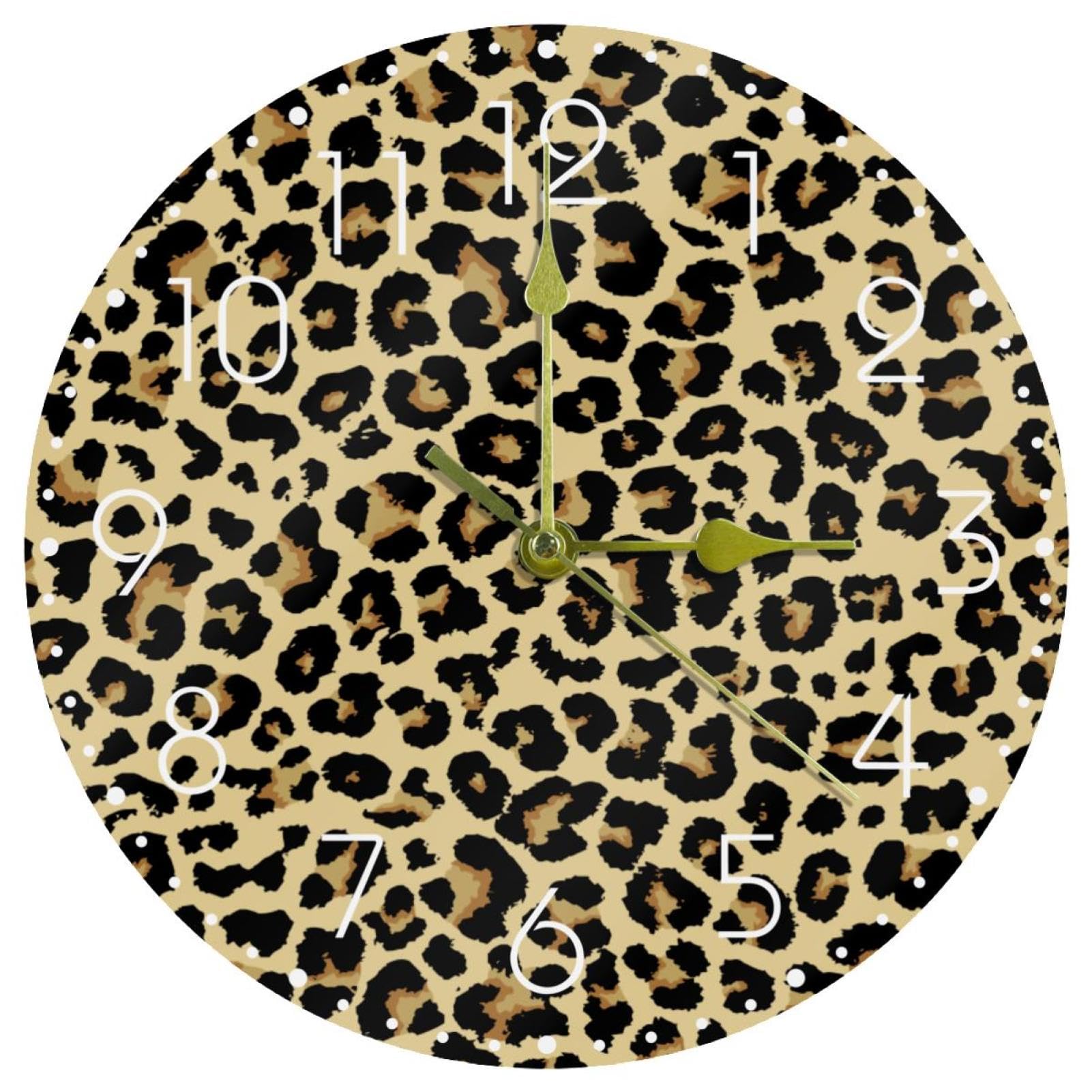 Horloge murale moderne mouvement silencieux pour décoration maison et école